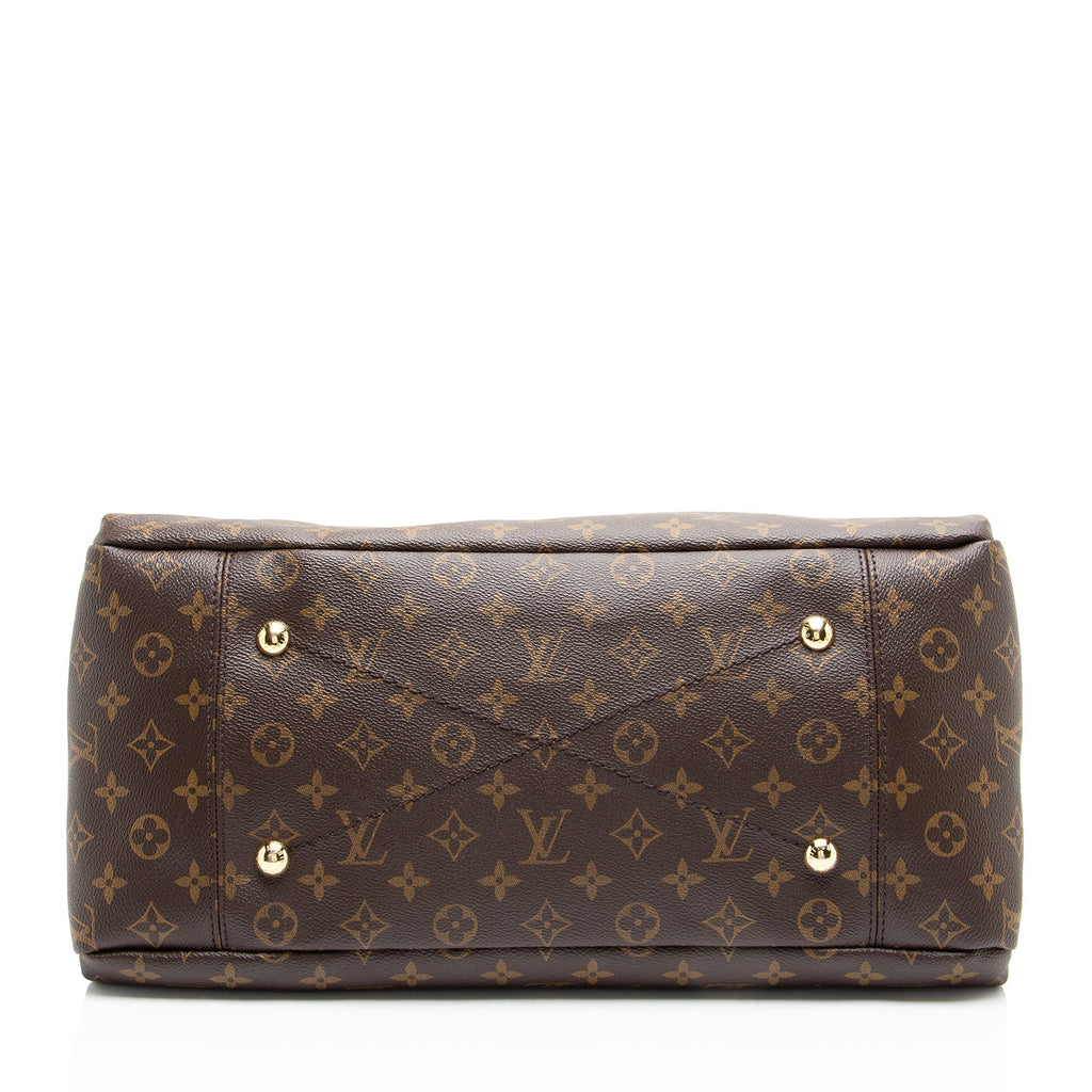 Louis Vuitton Monogram Canvas Python Artsy MM Shoulder Bag