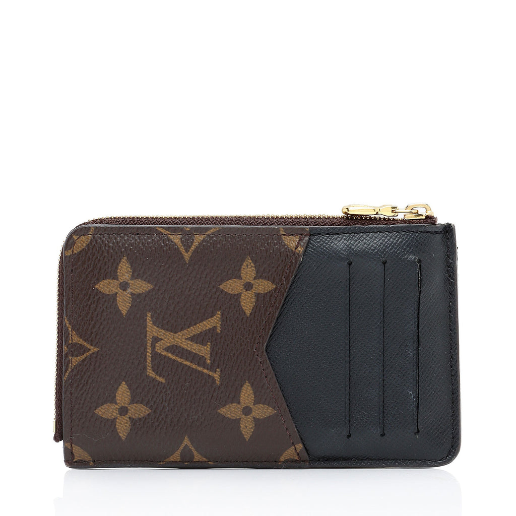 Louis Vuitton Monogram Canvas Recto Verso Card Holder (SHF-2QavXS)