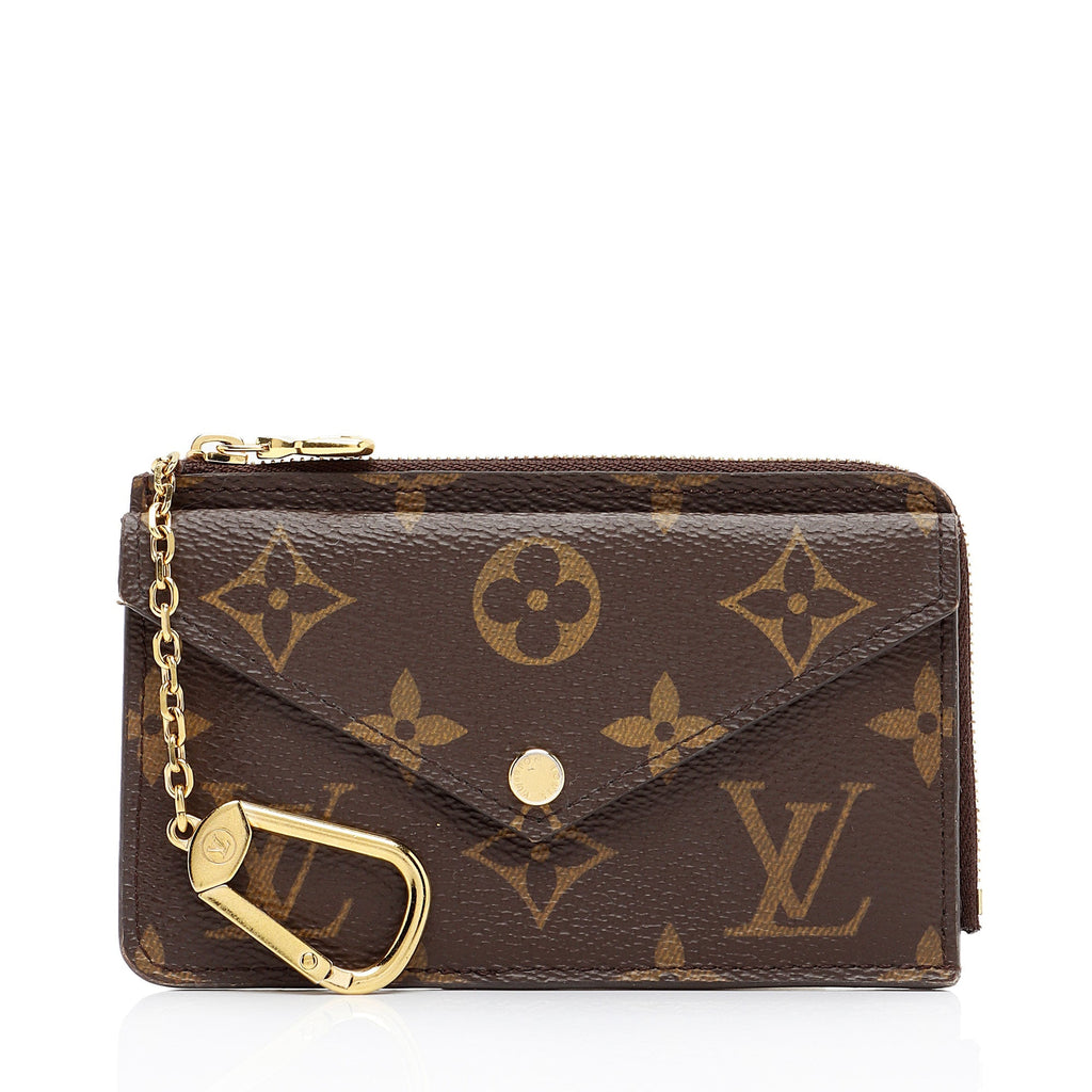 Louis Vuitton Monogram Canvas Recto Verso Card Holder (SHF-2QavXS)