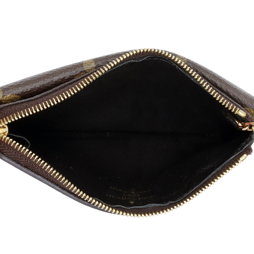 Louis Vuitton Monogram Canvas Recto Verso Card Holder (SHF-2QavXS)
