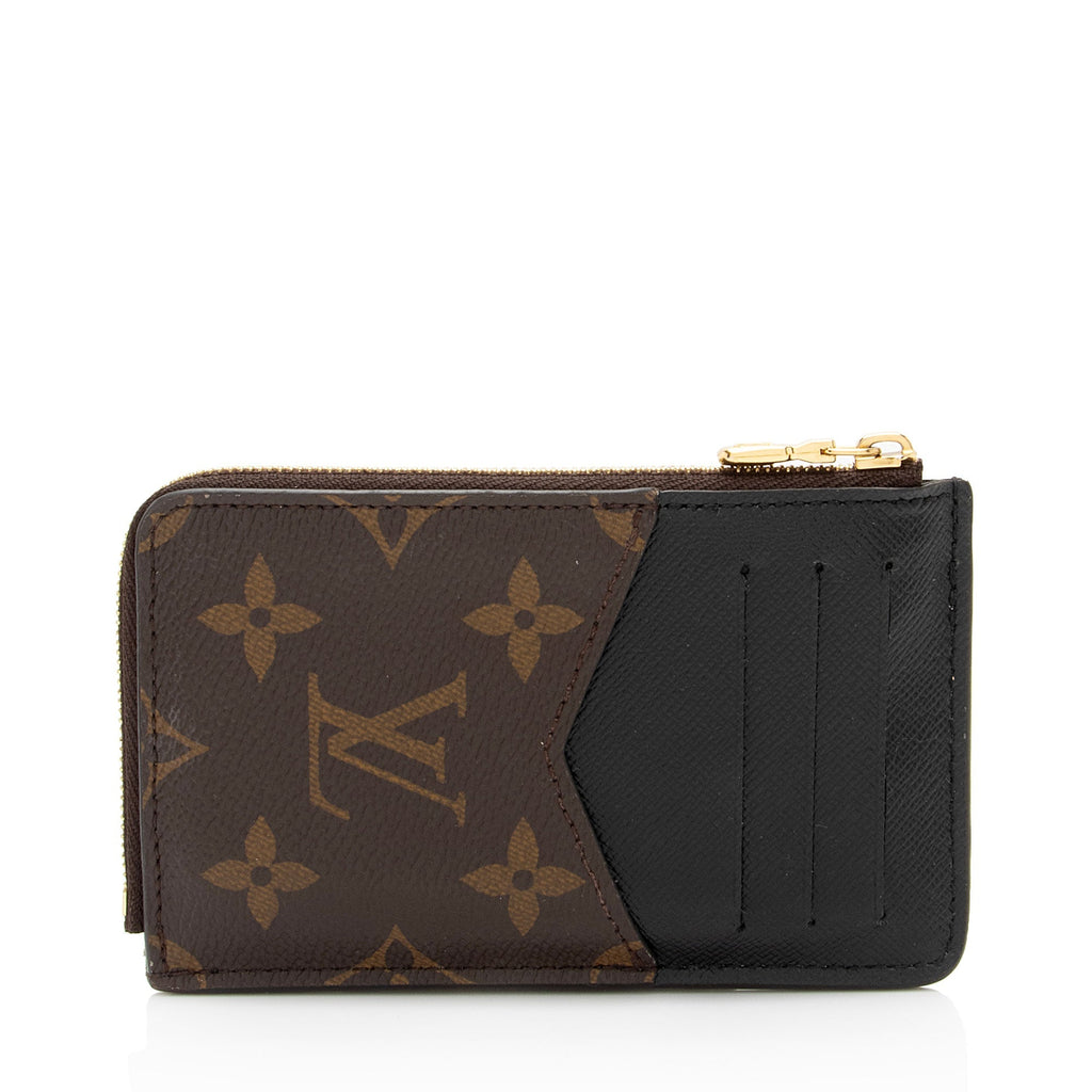 Louis Vuitton Monogram Canvas Recto Verso Card Holder (SHF-bGm16G)