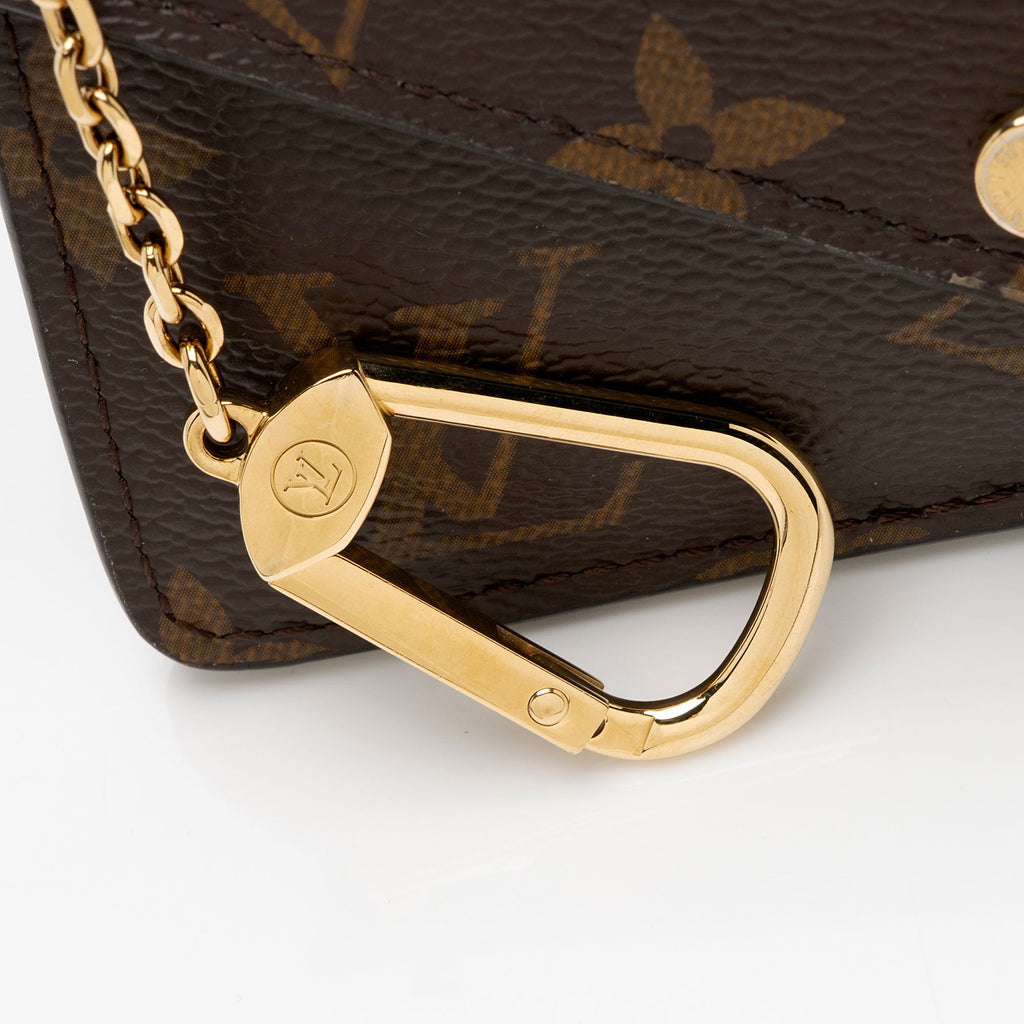 Louis Vuitton Monogram Canvas Recto Verso Card Holder (SHF-bGm16G)