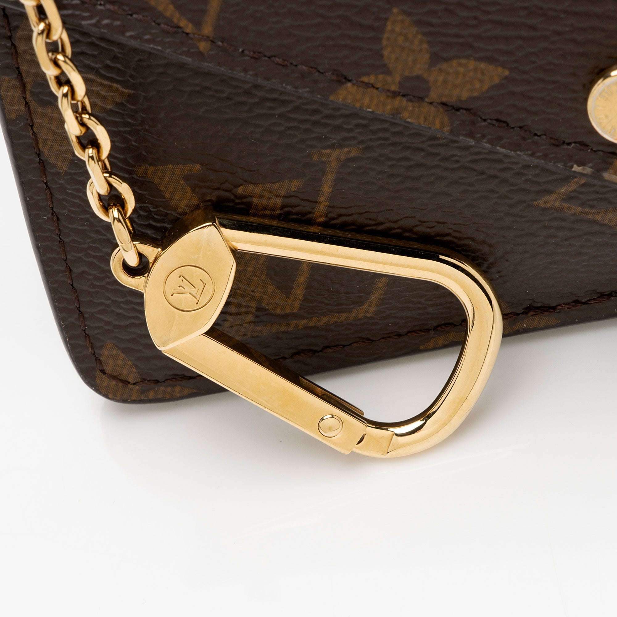 Louis Vuitton Monogram Canvas Recto Verso Card Holder (SHF-bGm16G)