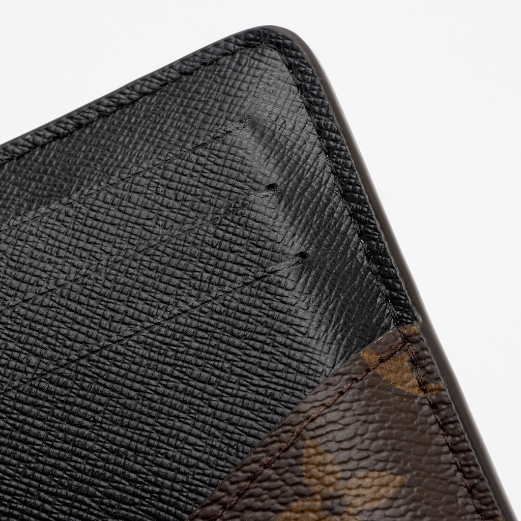 Louis Vuitton Monogram Canvas Recto Verso Card Holder (SHF-bGm16G)
