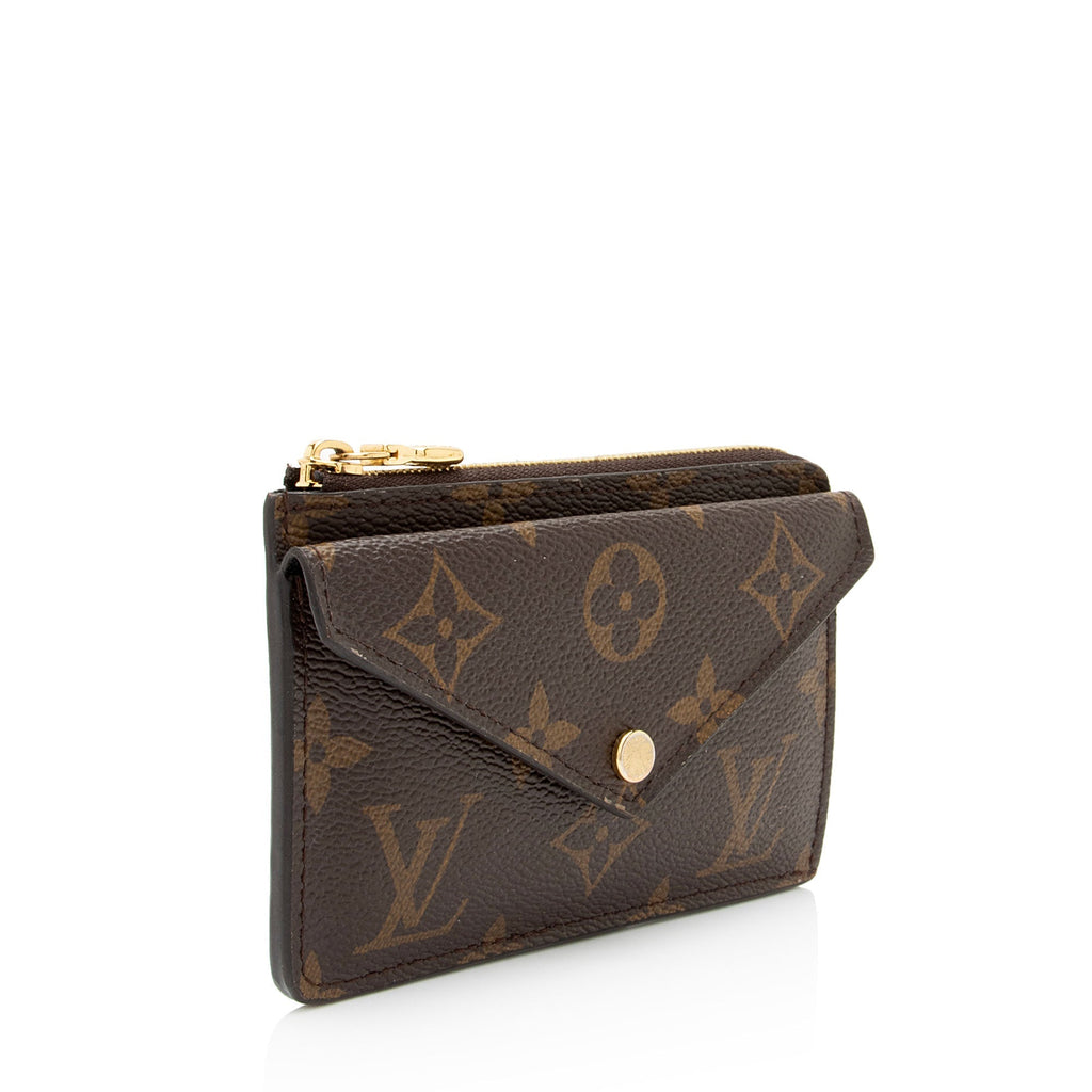 Louis Vuitton Monogram Canvas Recto Verso Card Holder (SHF-bGm16G)