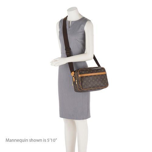 Louis Vuitton Monogram Canvas Reporter PM Messenger Bag - FINAL SALE (SHF-17141)