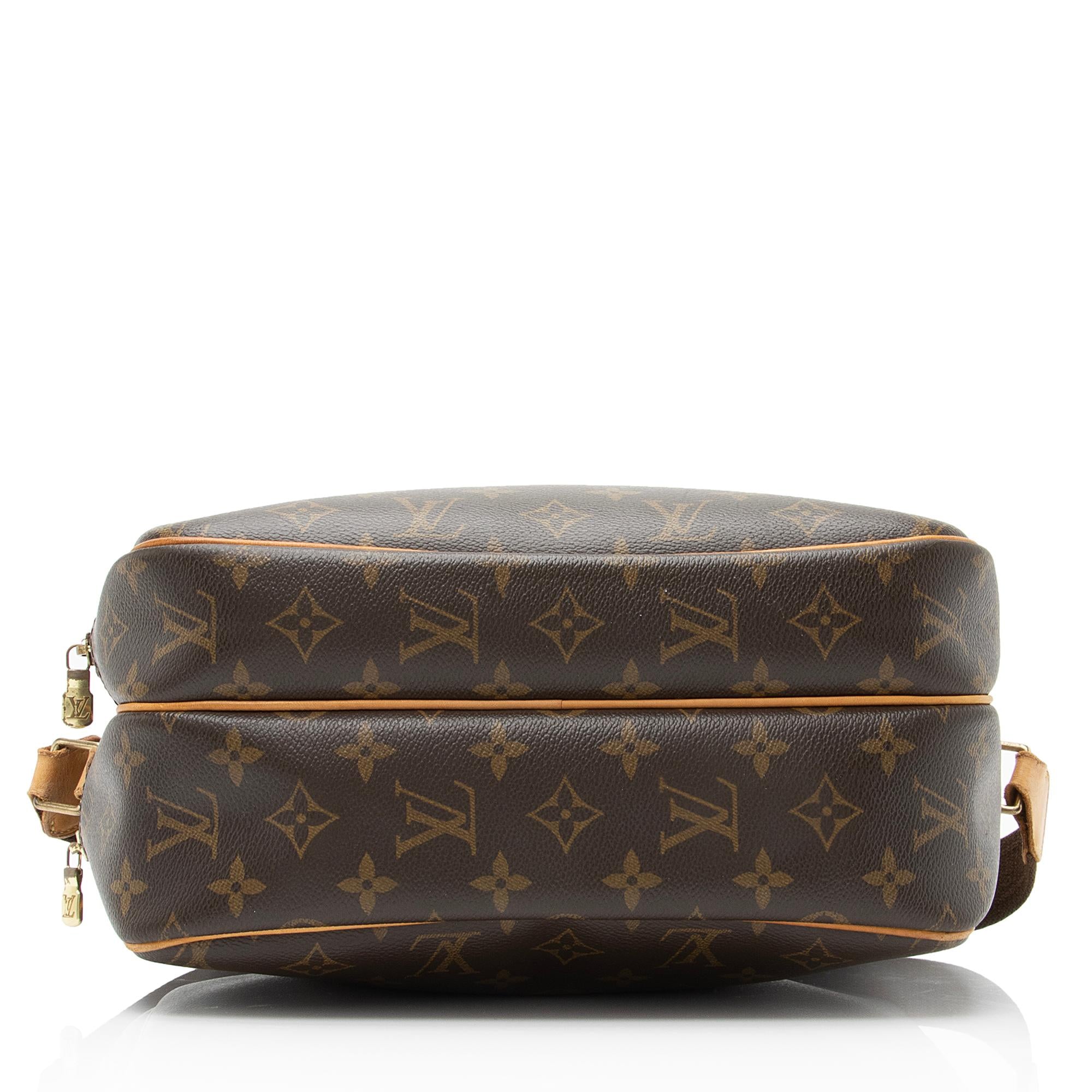 Louis Vuitton Monogram Canvas Reporter PM Messenger Bag (SHF-23169)