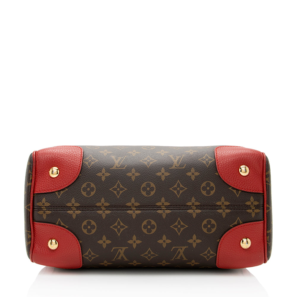 Louis Vuitton Monogram Canvas Retiro NM Satchel (SHF-19919)