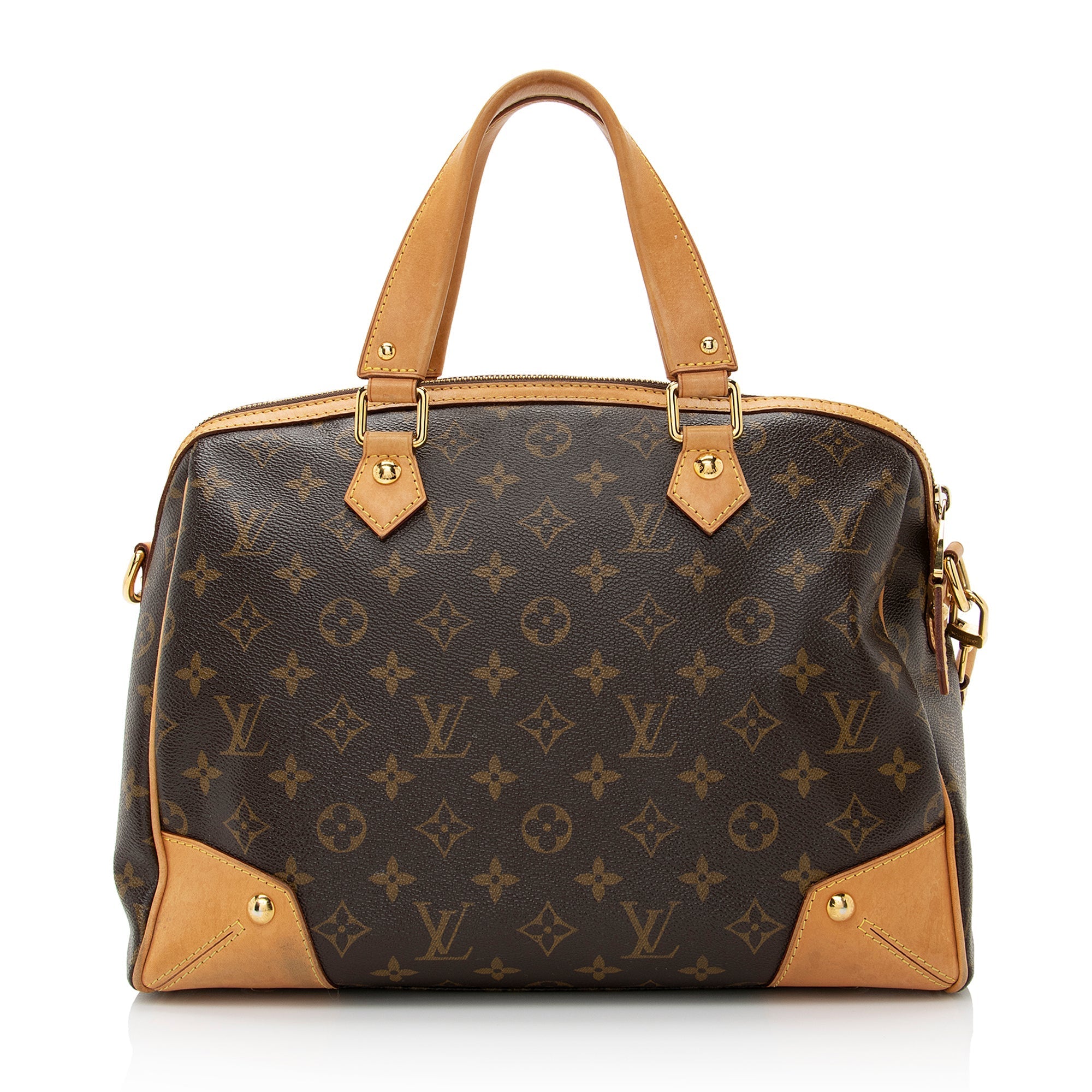 Louis Vuitton Monogram Canvas Retiro PM Satchel (SHF-22187)