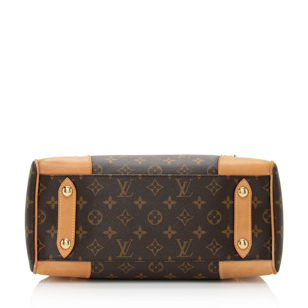 Louis Vuitton Monogram Canvas Retiro PM Satchel (SHF-22187)