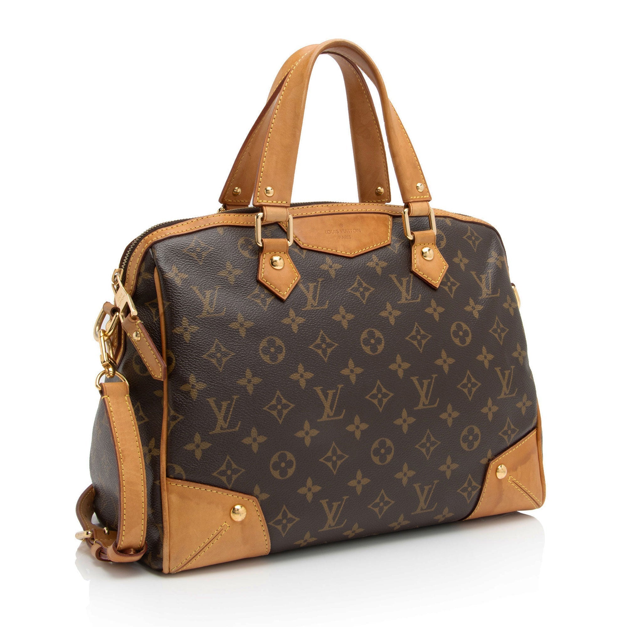 Louis Vuitton Monogram Canvas Retiro PM Satchel (SHF-4ZQnAq)