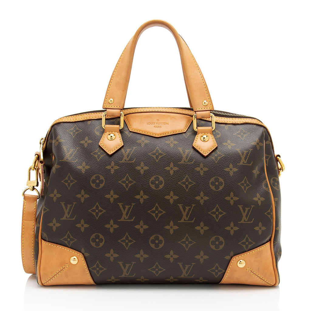 Louis Vuitton Monogram Canvas Retiro PM Satchel (SHF-pEazSx)