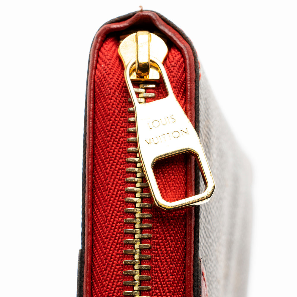 Louis Vuitton Monogram Canvas Retiro Zippy Wallet (SHF-17704)