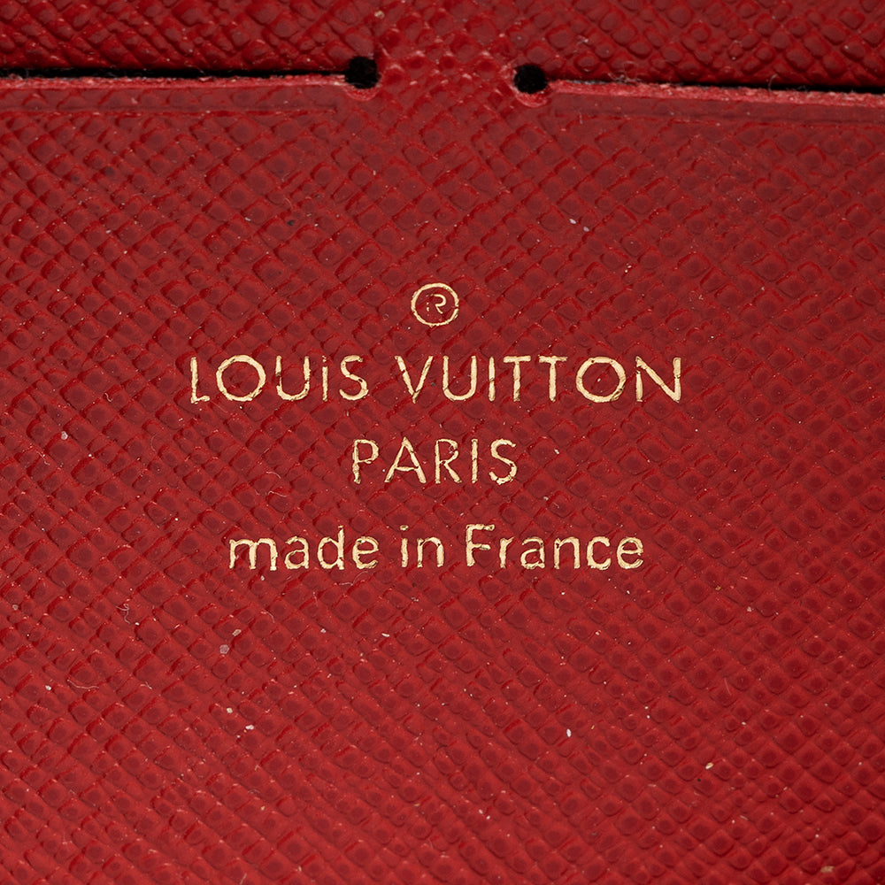 Louis Vuitton Monogram Canvas Retiro Zippy Wallet (SHF-17704)