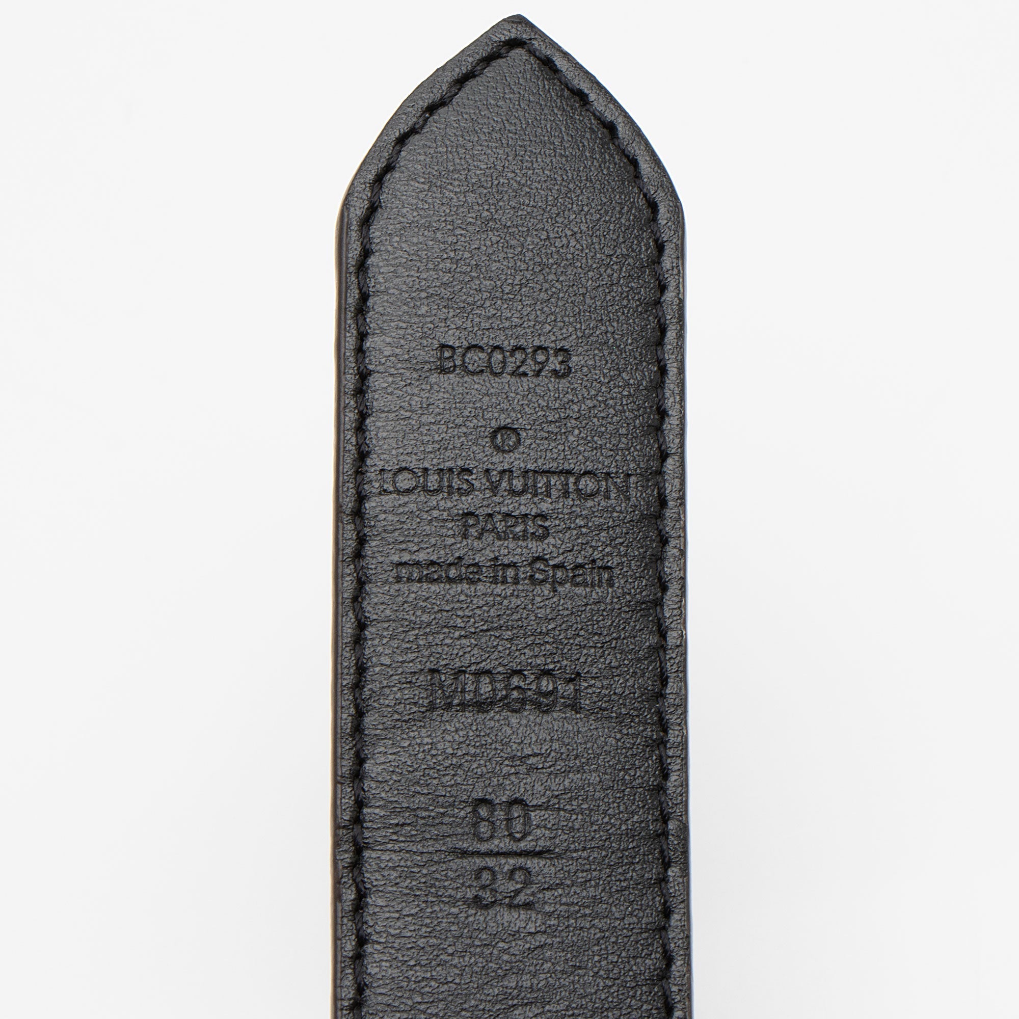 Louis Vuitton Monogram Canvas Reversible Edge Belt - Size 32 / 80 (SHF-Dqbc0z)