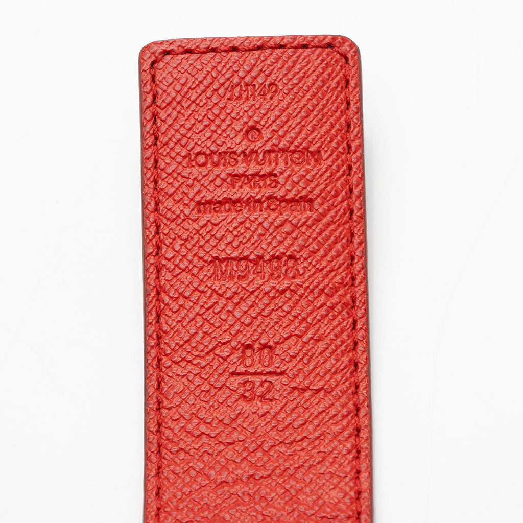 Louis Vuitton Monogram Canvas Reversible Initiales Belt - Size 32 / 80 (SHF-q66pQa)
