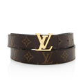 Louis Vuitton Monogram Canvas Reversible Initiales Belt - Size 36 / 90 (SHF-lHlfRU)