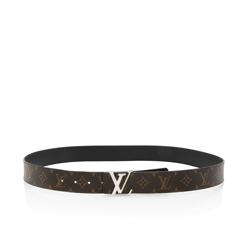 Louis Vuitton Monogram Canvas Reversible Initiales Belt - Size 44 / 110