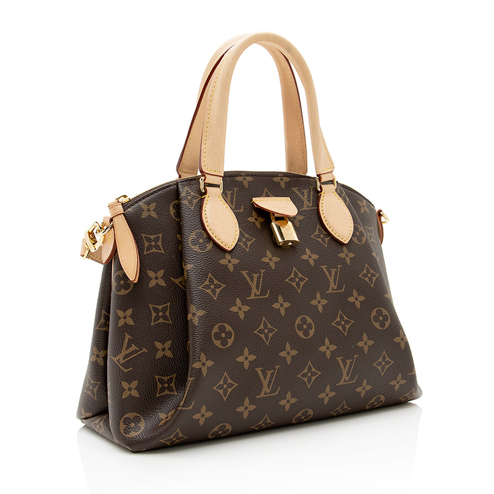 Louis Vuitton Monogram Canvas Rivoli PM Tote (SHF-20856)