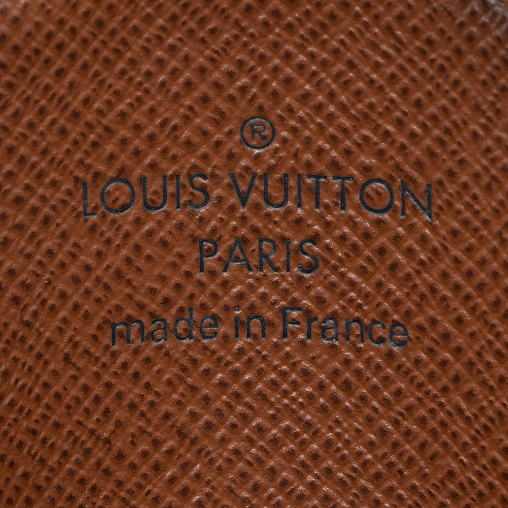 Louis Vuitton Monogram Canvas Round Coin Pouch (SHF-20698)