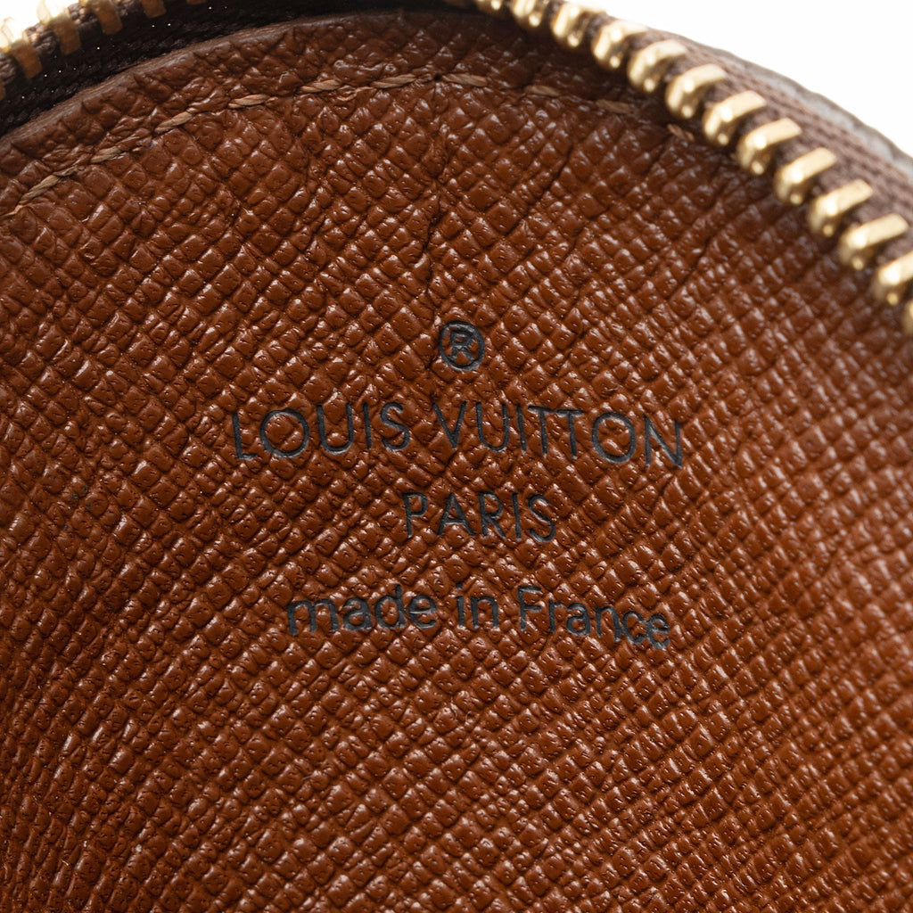 Louis Vuitton Monogram Canvas Round Coin Pouch (SHF-mZUnSB)