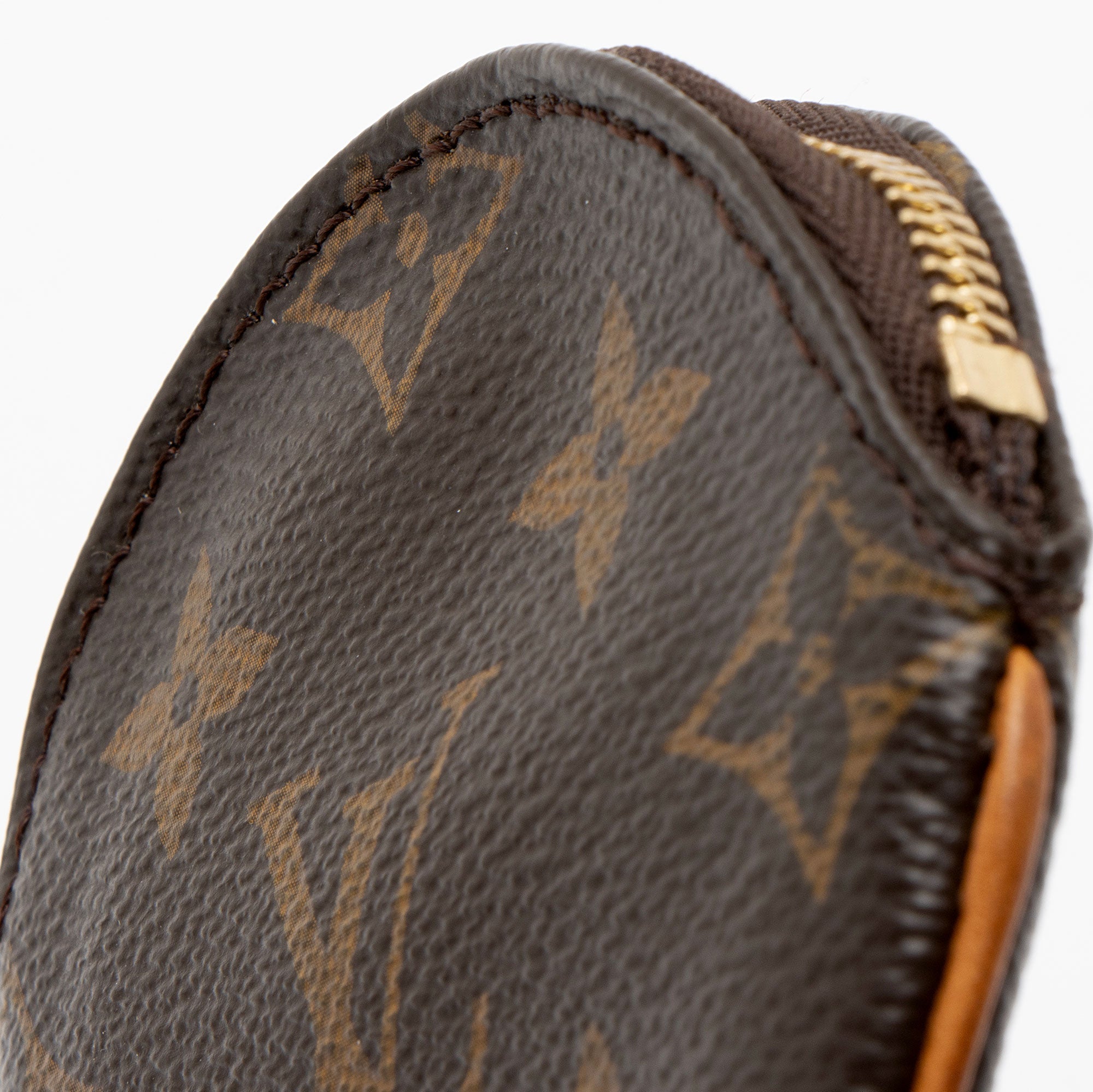 Louis Vuitton Monogram Canvas Round Coin Pouch (SHF-NOVcO2)