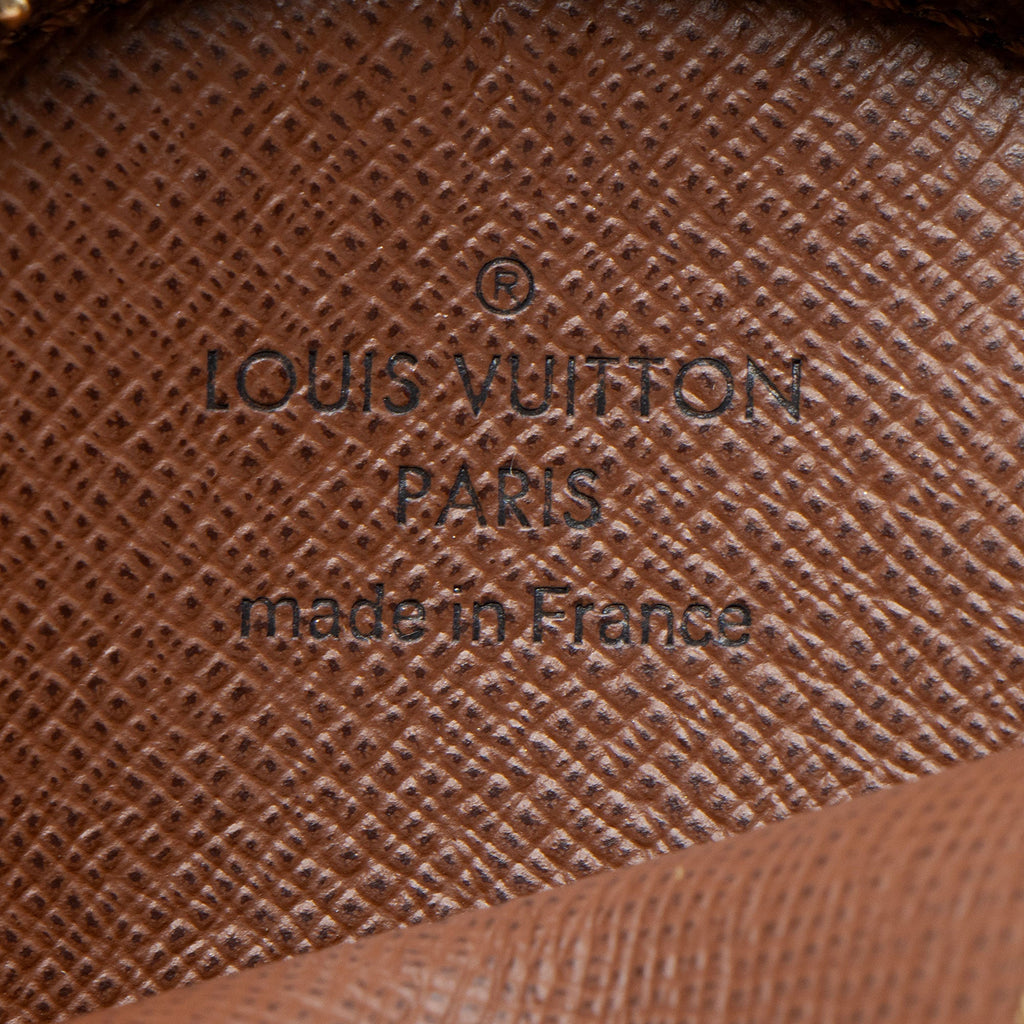Louis Vuitton Monogram Canvas Round Coin Pouch (SHF-NOVcO2)