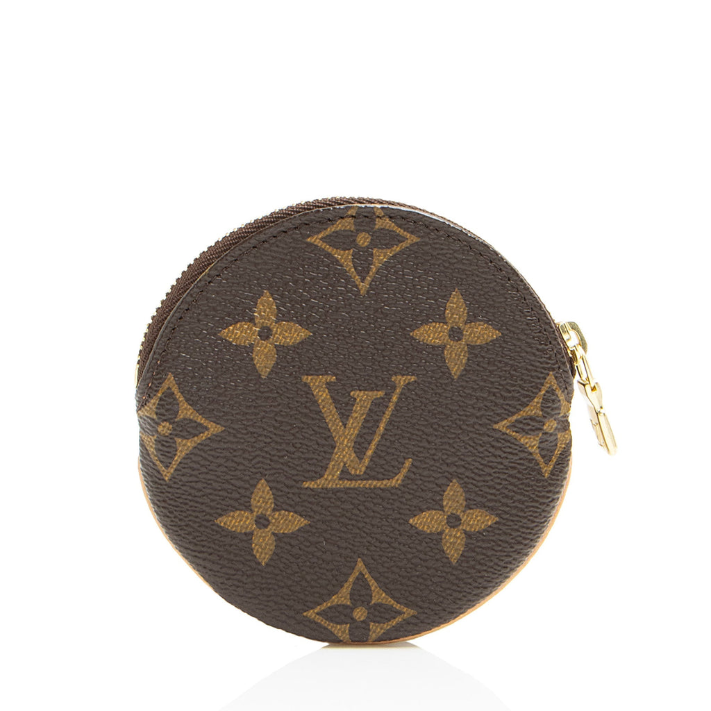 Louis Vuitton Monogram Canvas Round Coin Pouch