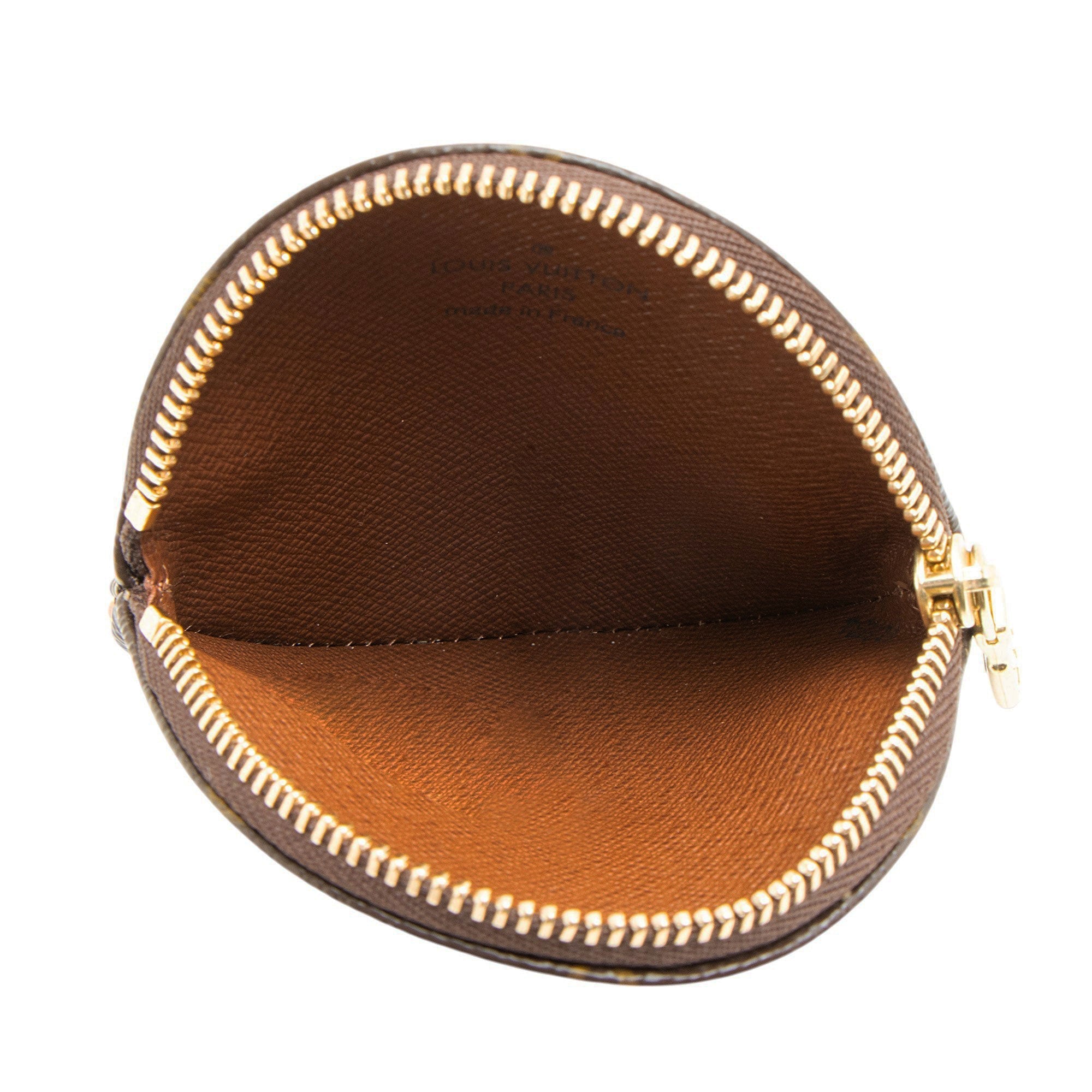 Louis Vuitton Monogram Canvas Round Coin Pouch