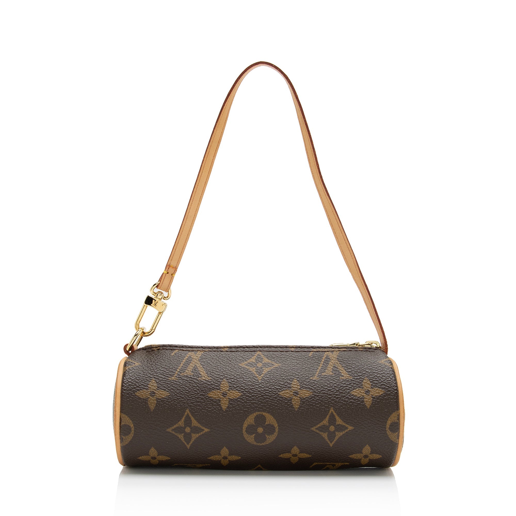Louis Vuitton Monogram Canvas Round Pochette (SHF-EB4mTo)