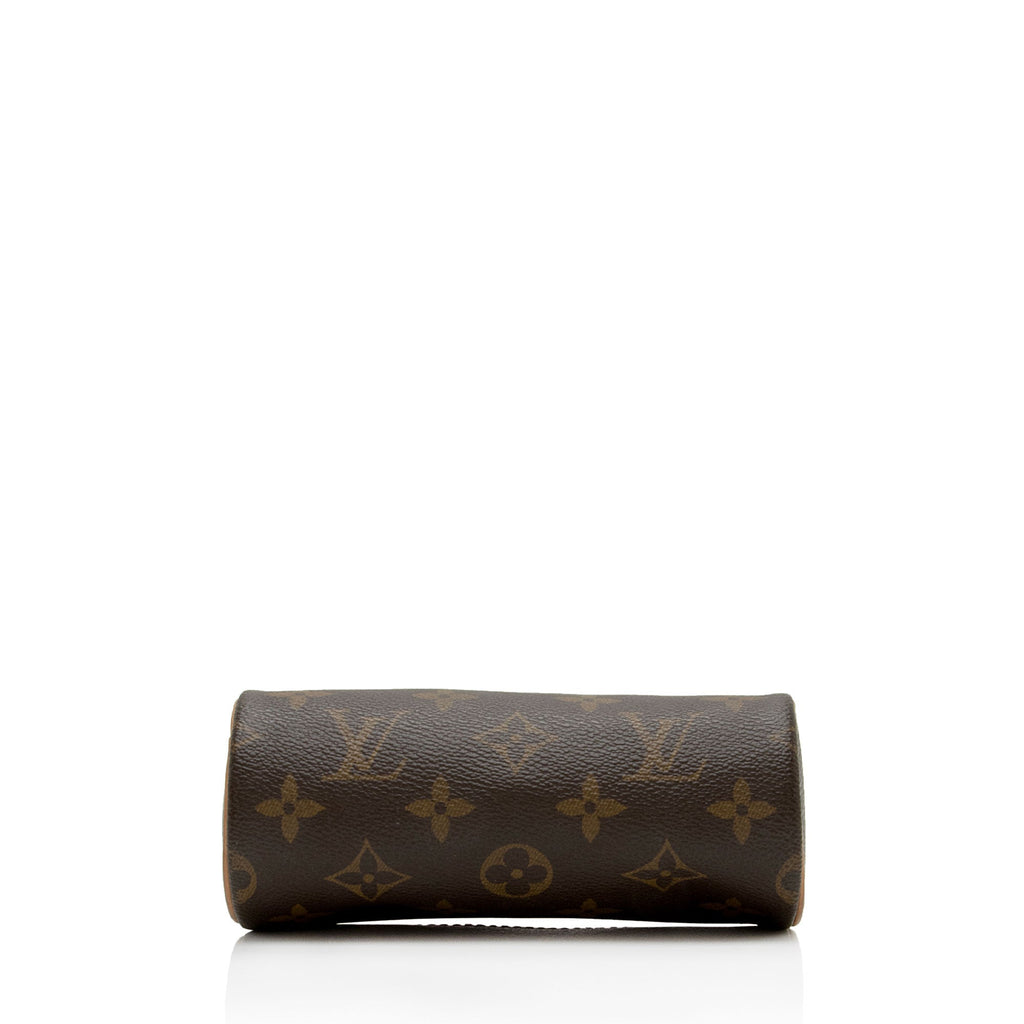 Louis Vuitton Monogram Canvas Round Pochette (SHF-BEaXf8)