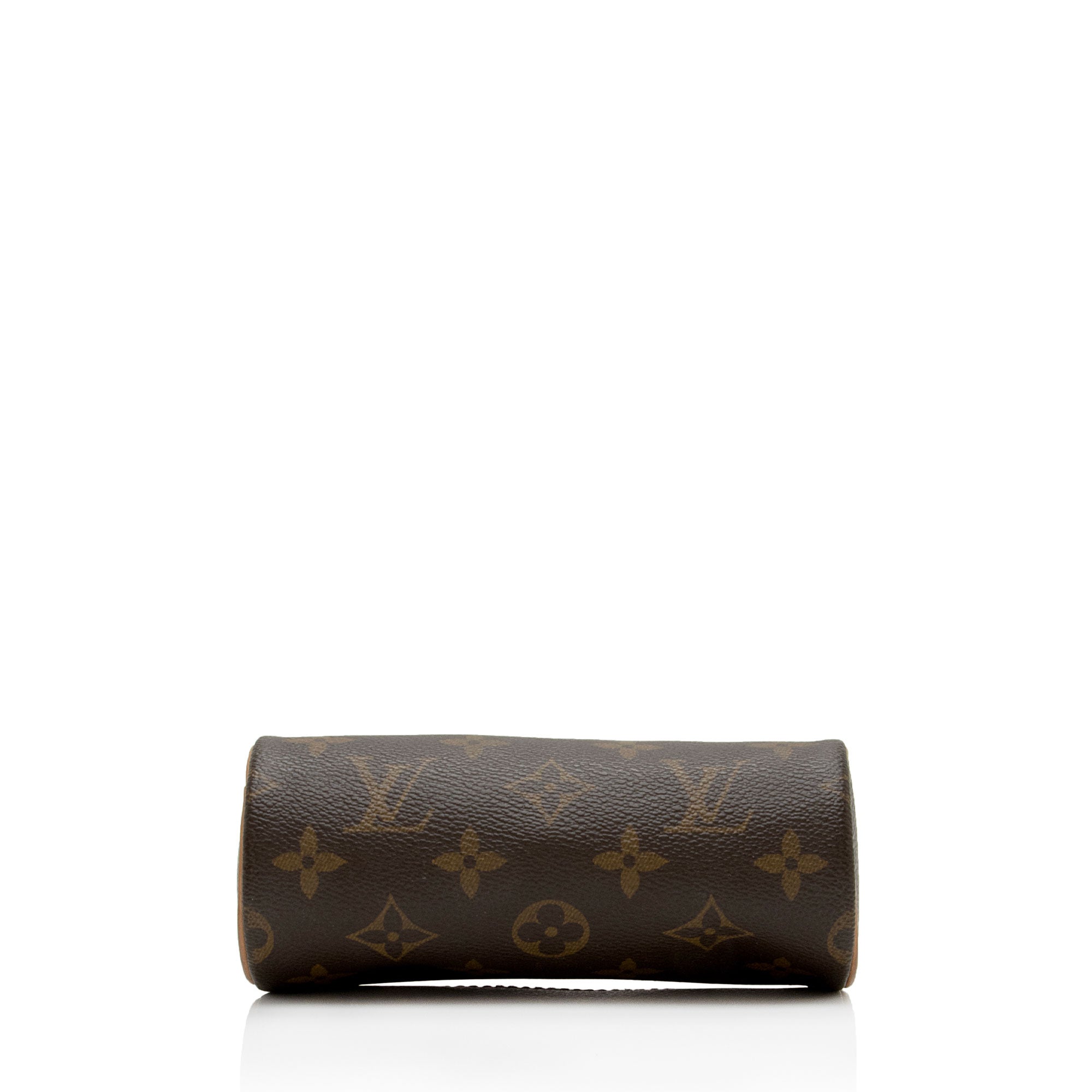 Louis Vuitton Monogram Canvas Round Pochette (SHF-BEaXf8)