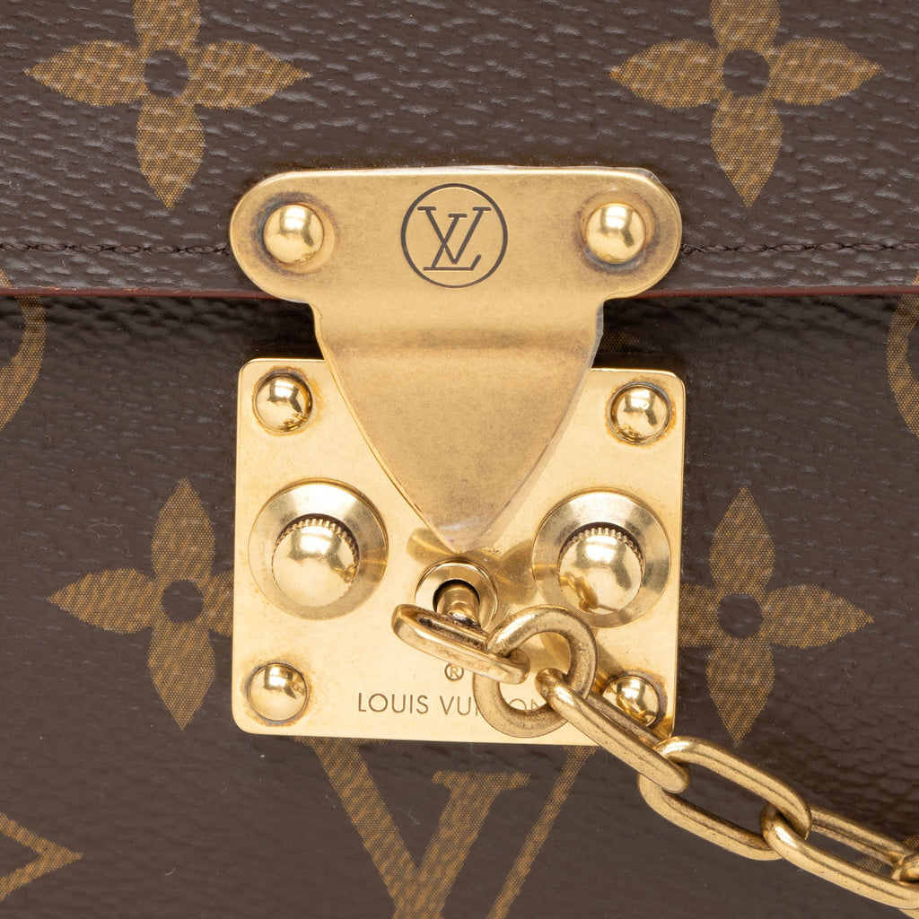 Louis Vuitton Monogram Canvas S Lock Belt Bag