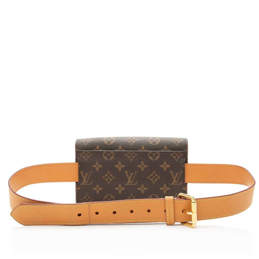 Louis Vuitton Monogram Canvas S Lock Belt Bag