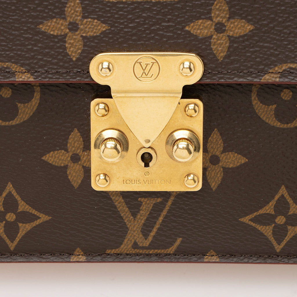Louis Vuitton Monogram Canvas S Lock Belt Bag