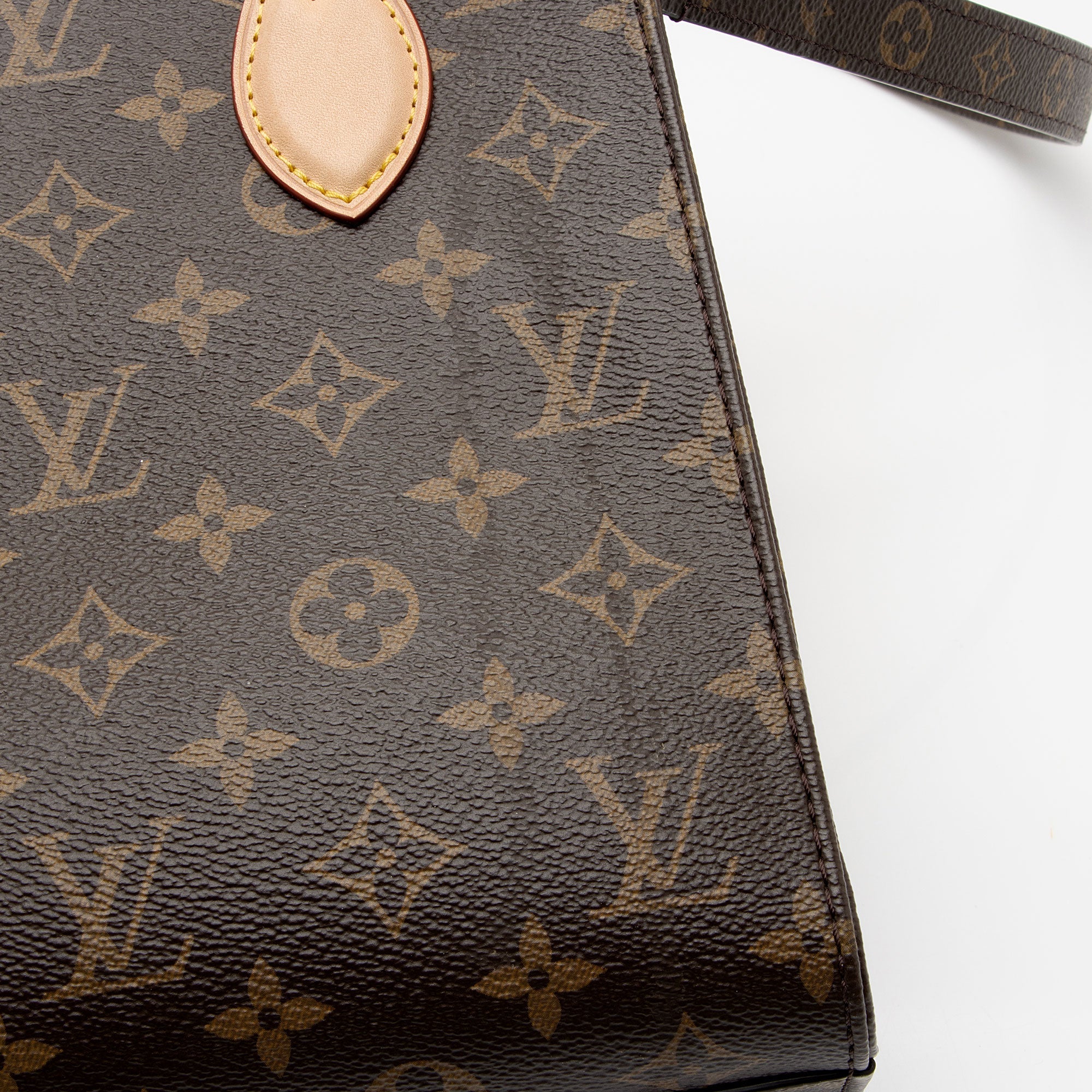 Louis Vuitton Monogram Canvas Sac Plat BB Tote (SHF-YzNIVJ)