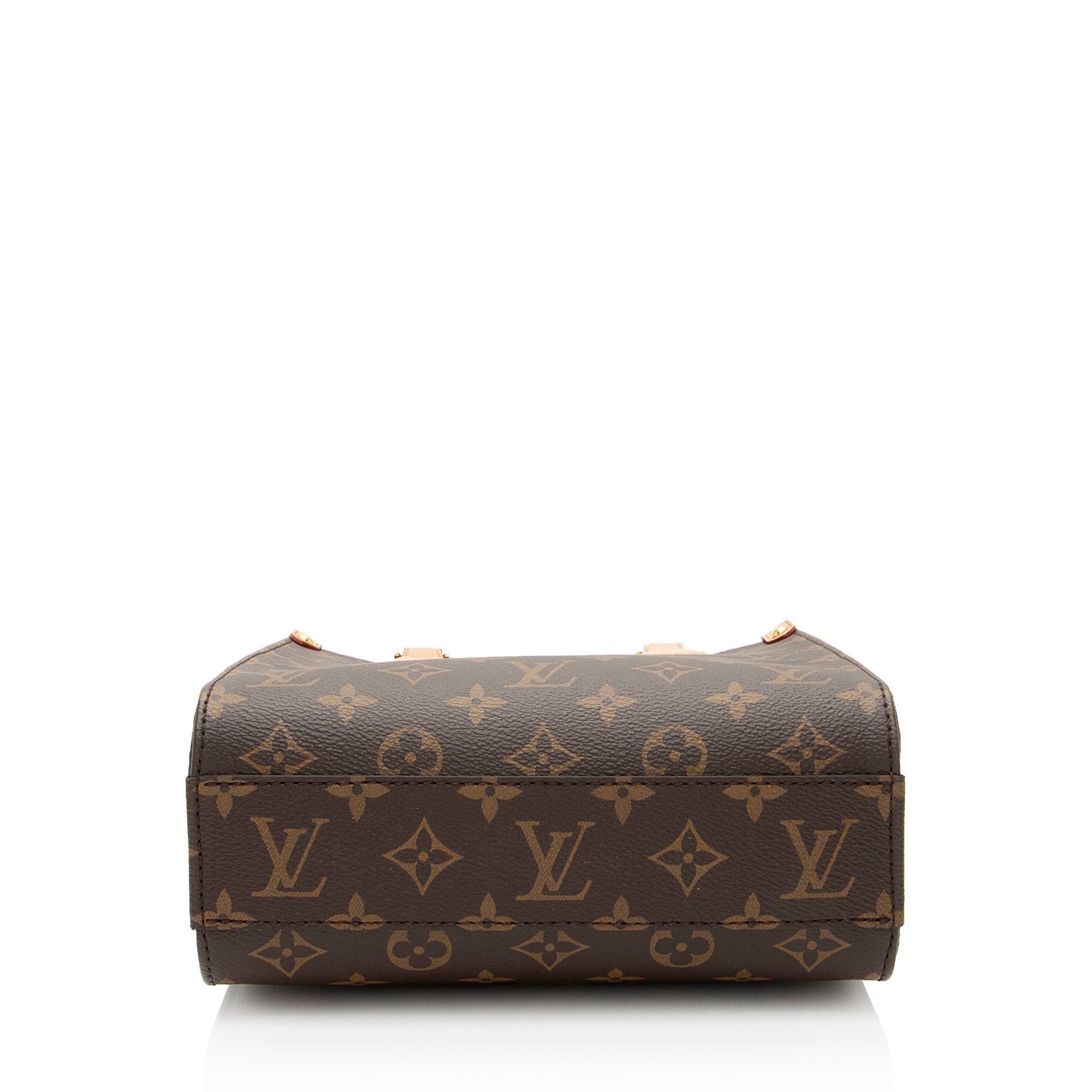 Louis Vuitton Monogram Canvas Sac Plat BB Tote (SHF-jjfyxK)