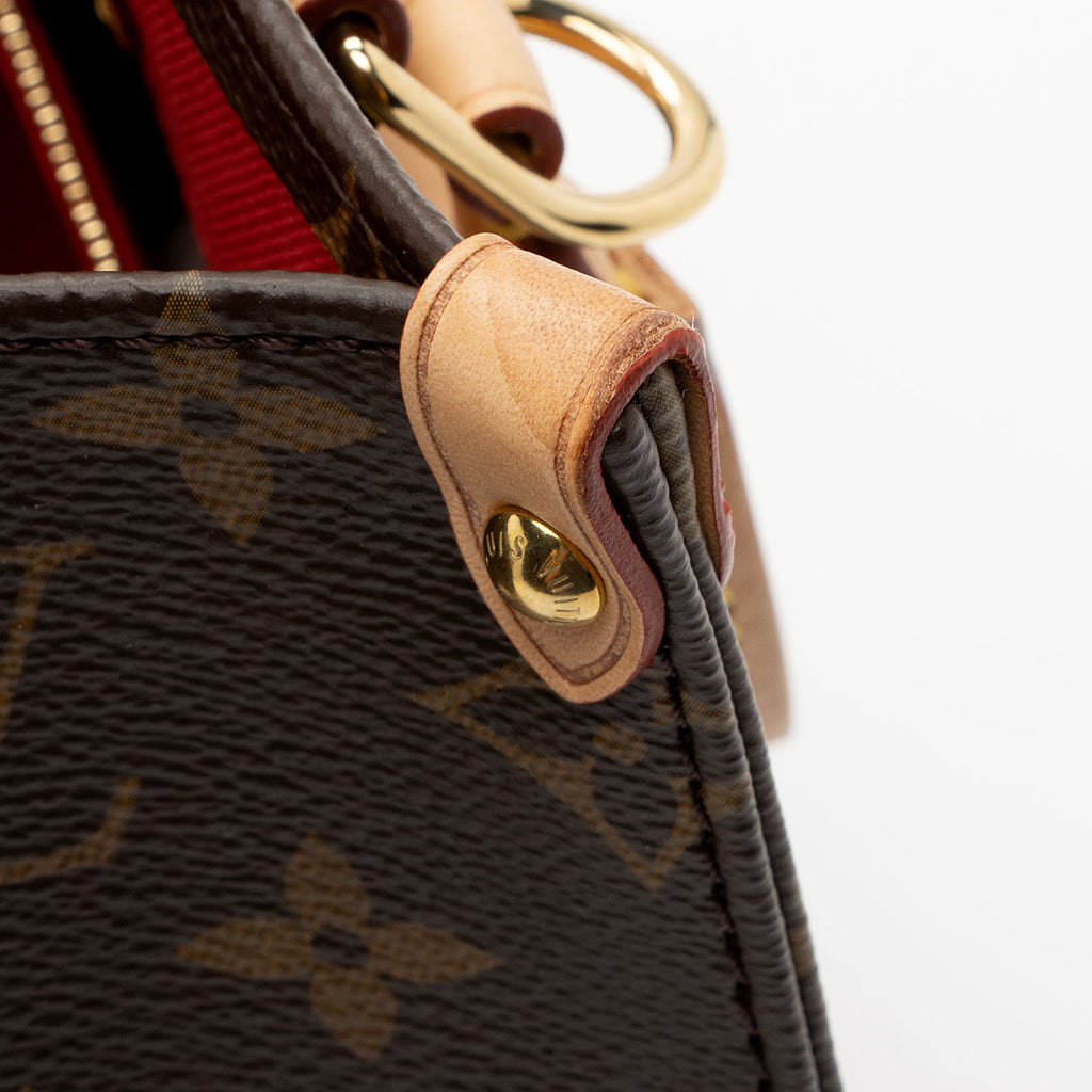 Louis Vuitton Monogram Canvas Sac Plat BB Tote (SHF-jjfyxK)