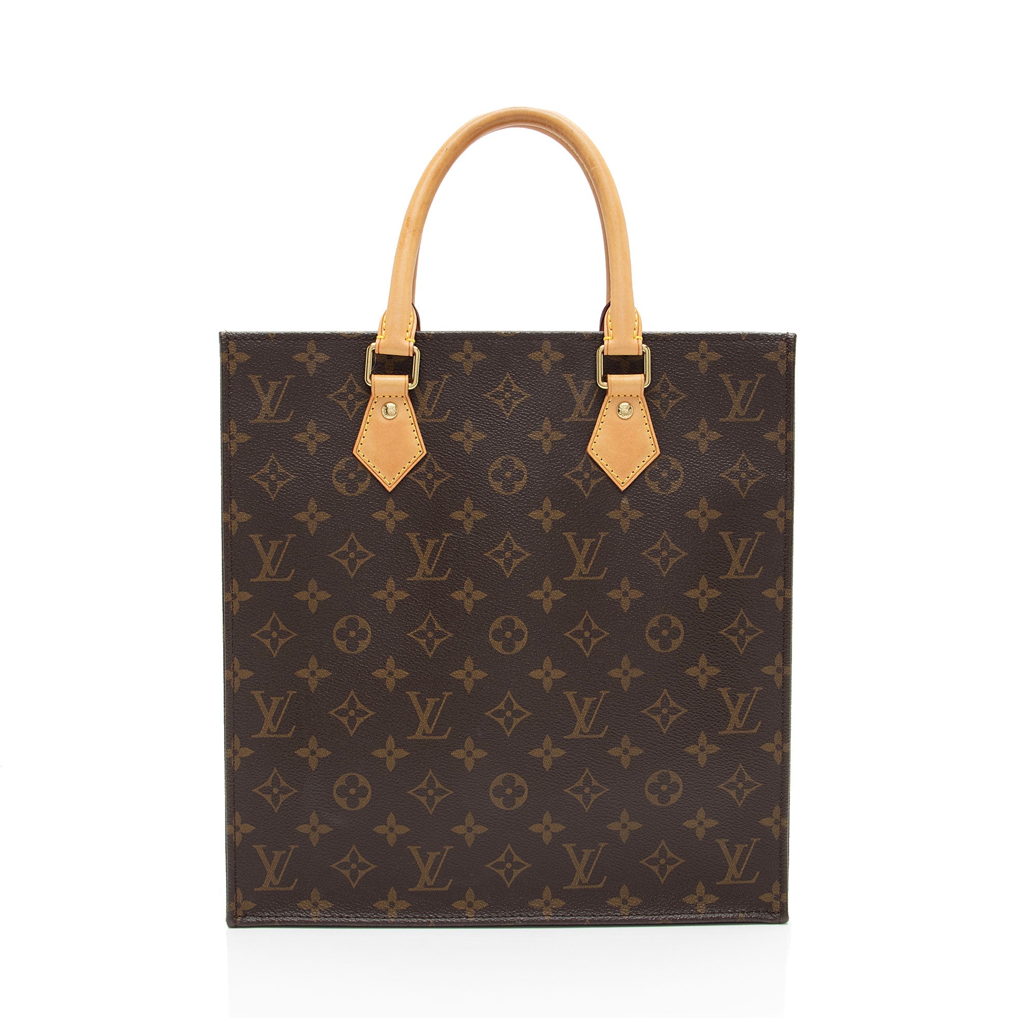 Louis Vuitton Monogram Canvas Sac Plat PM Tote (SHF-EF0Nmw)