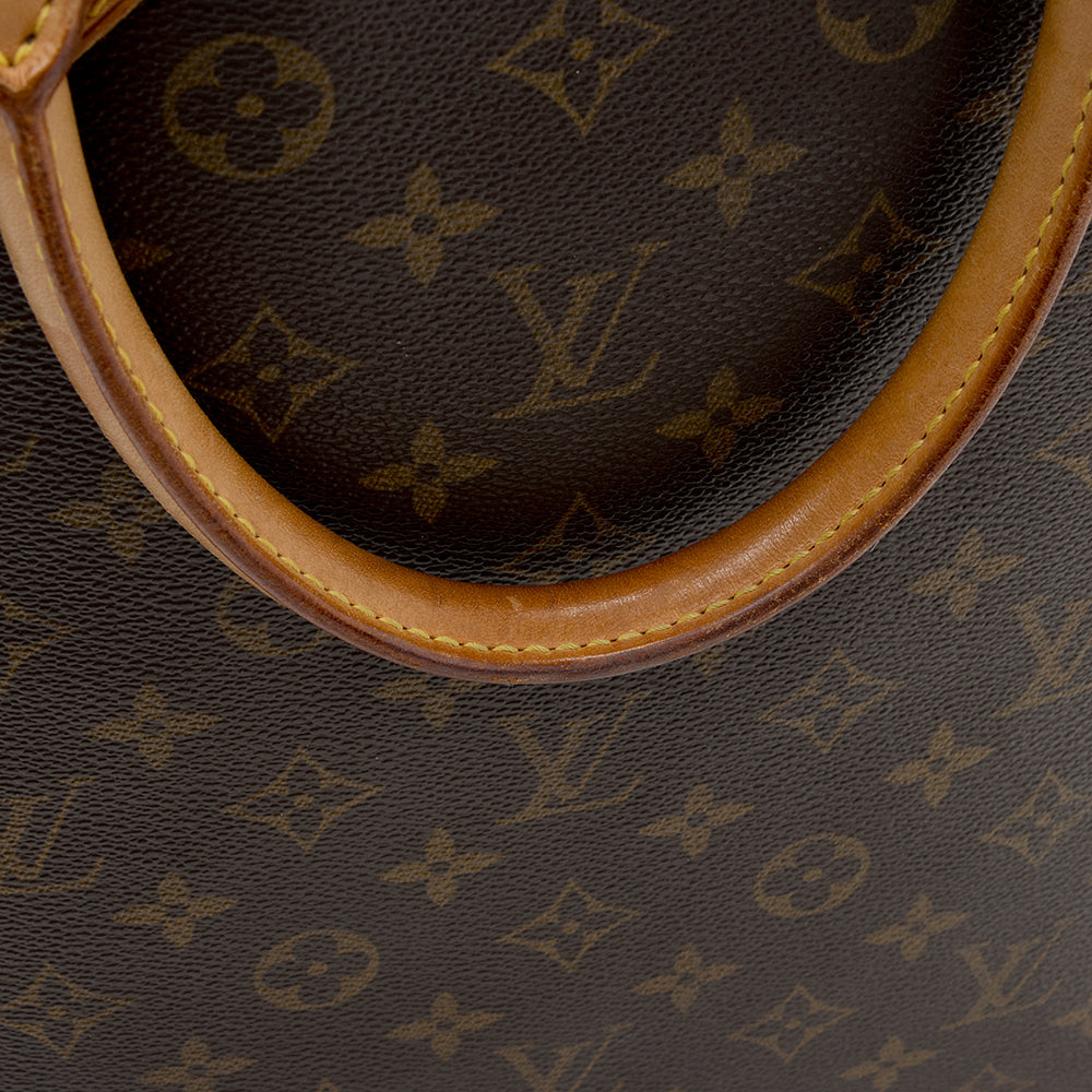 Louis Vuitton  Monogram Canvas Sac Plat Tote (SHF-20941)