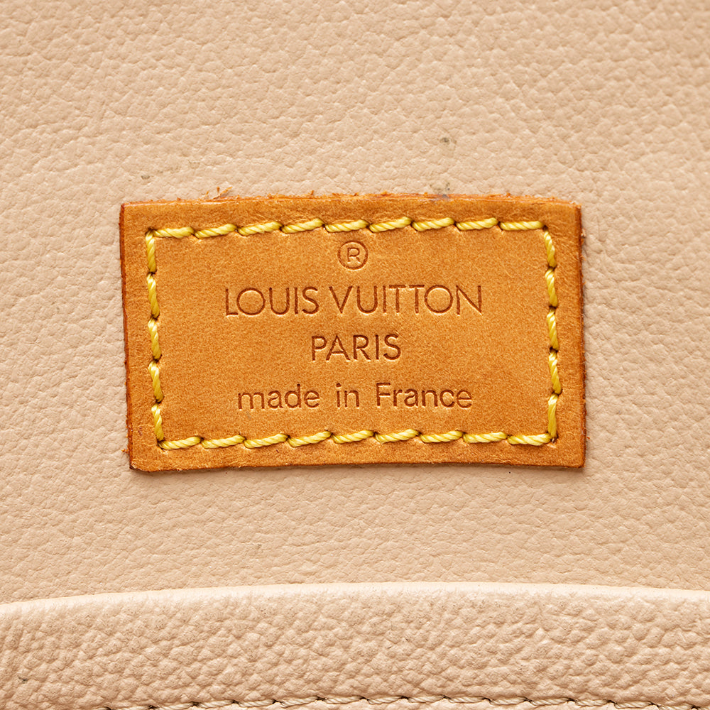 Louis Vuitton  Monogram Canvas Sac Plat Tote (SHF-20941)