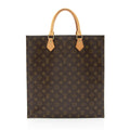 Louis Vuitton Monogram Canvas Sac Plat Tote (SHF-4rkmKw)
