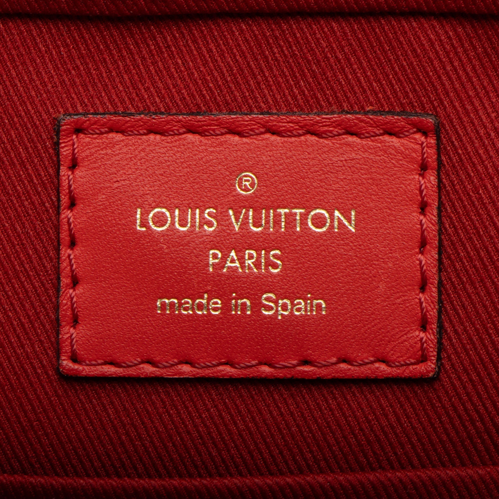 Louis Vuitton Monogram Canvas Saintonge Shoulder Bag