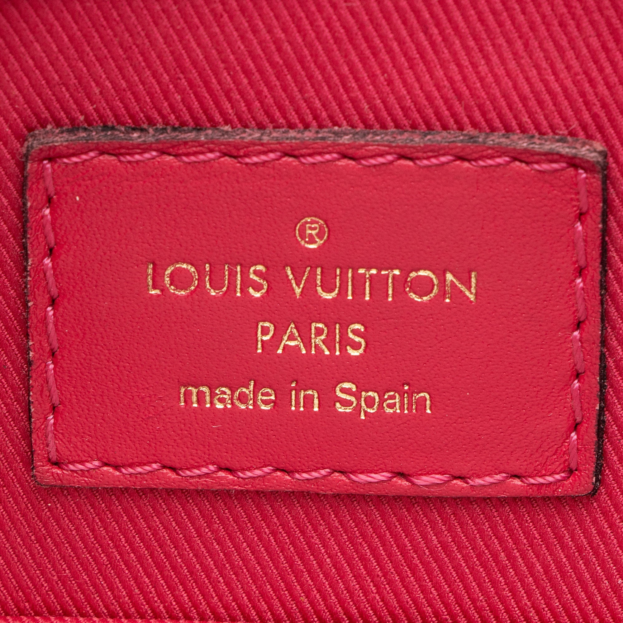 Louis Vuitton Monogram Canvas Saintonge Shoulder Bag