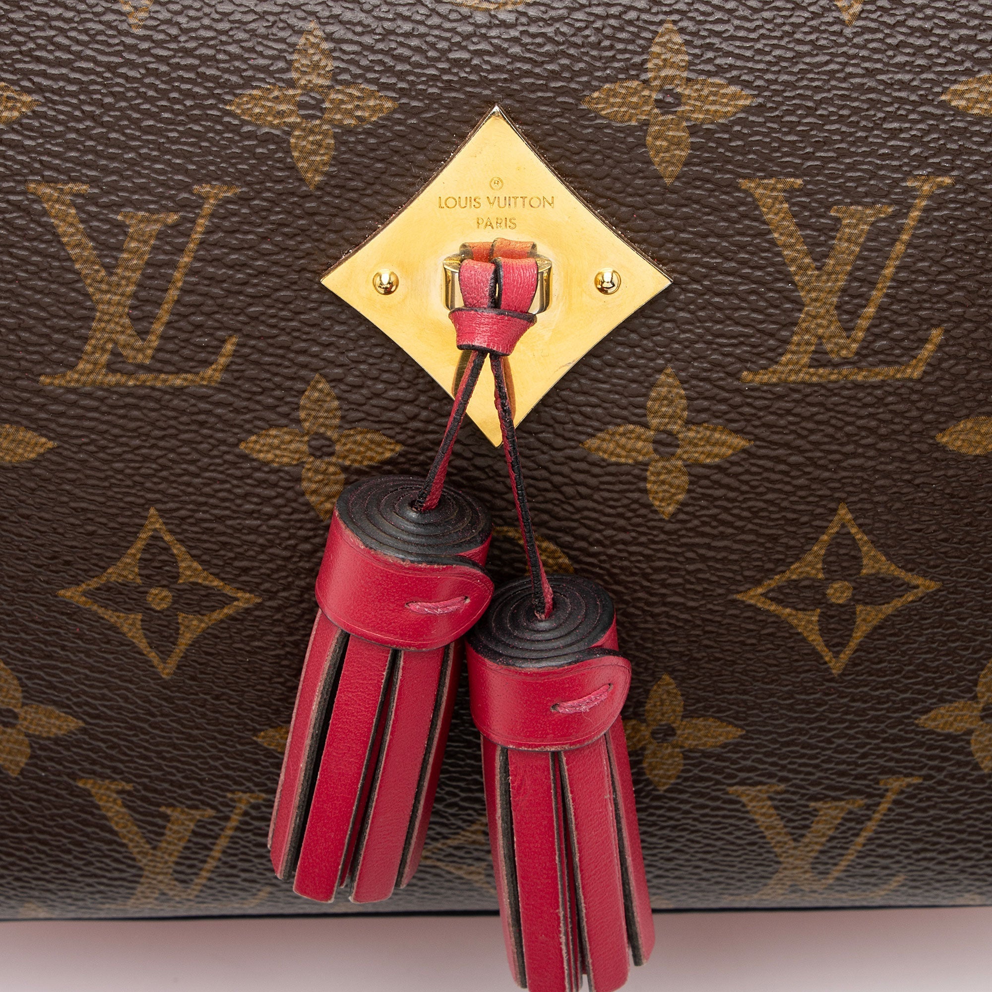 Louis Vuitton Monogram Canvas Saintonge Shoulder Bag