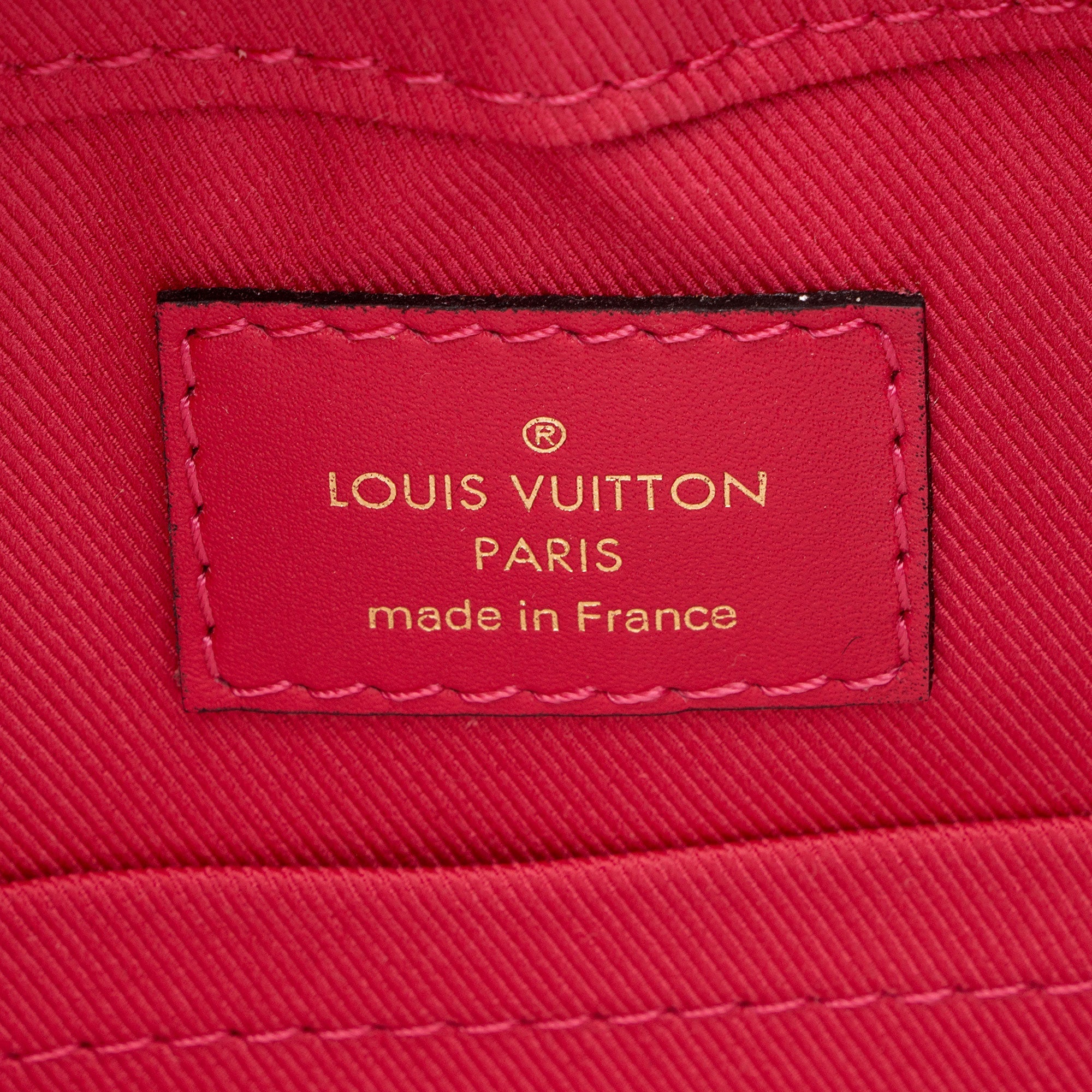 Louis Vuitton Monogram Canvas Saintonge Shoulder Bag