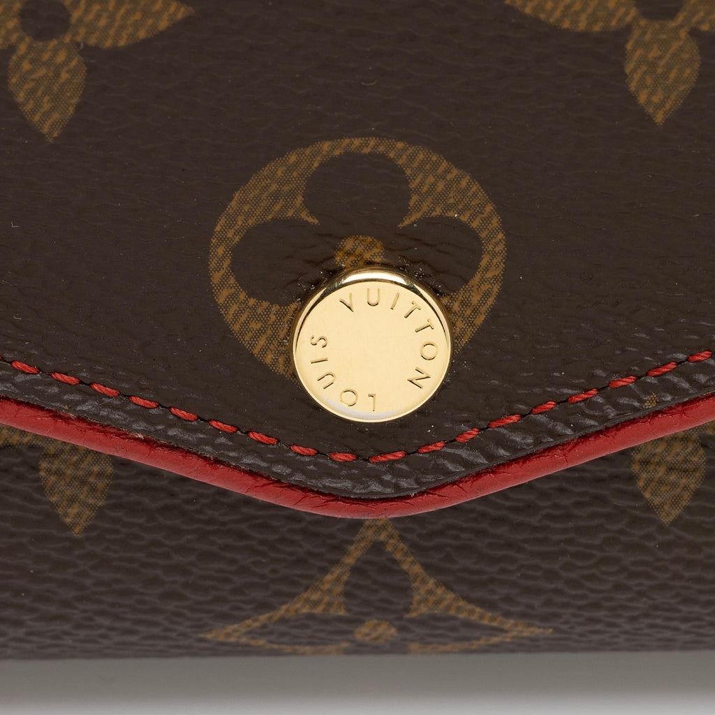 Louis Vuitton Monogram Canvas Sarah Retiro Wallet (SHF-VGJetS)