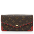 Louis Vuitton Monogram Canvas Sarah Retiro Wallet (SHF-VGJetS)