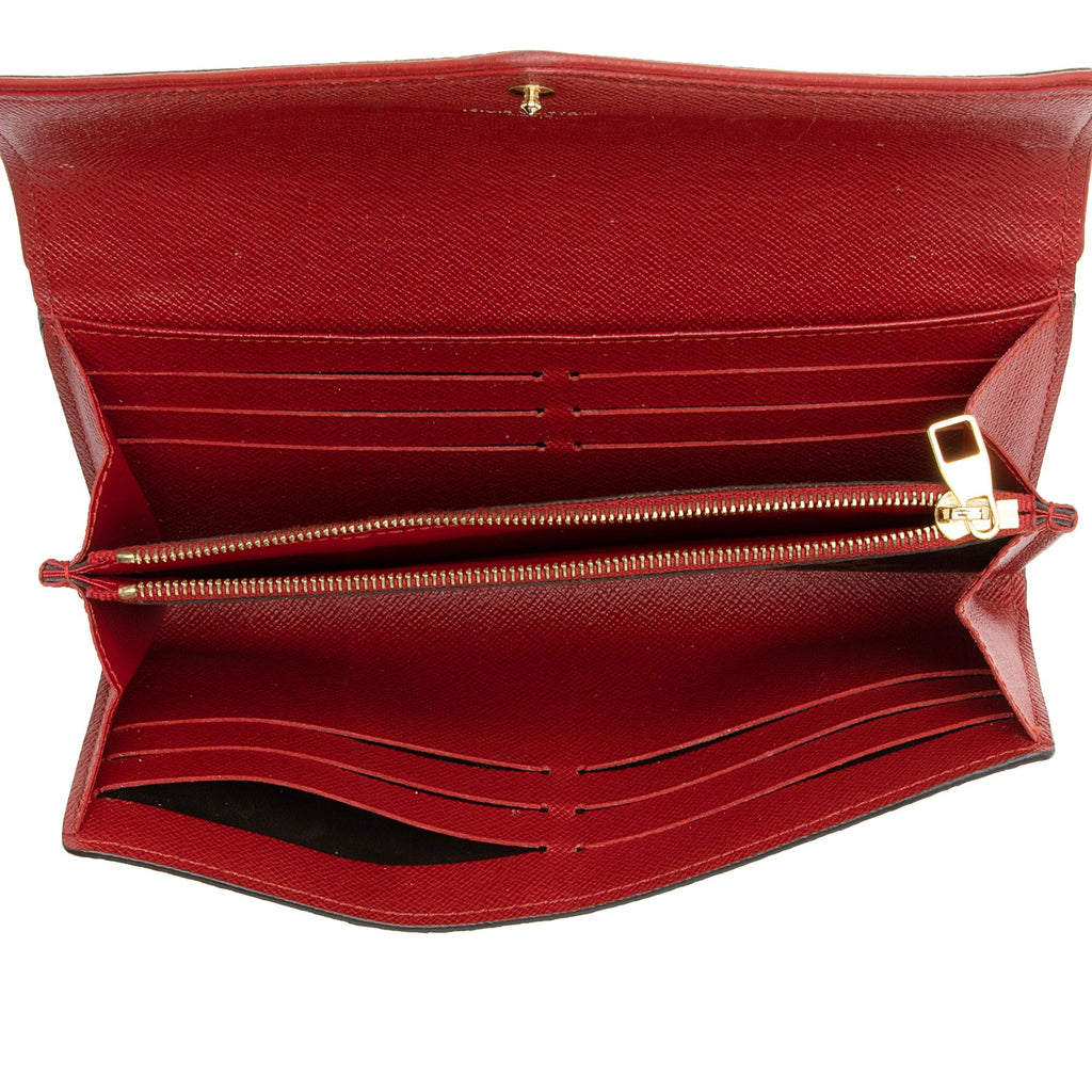 Louis Vuitton Monogram Canvas Sarah Retiro Wallet (SHF-VGJetS)