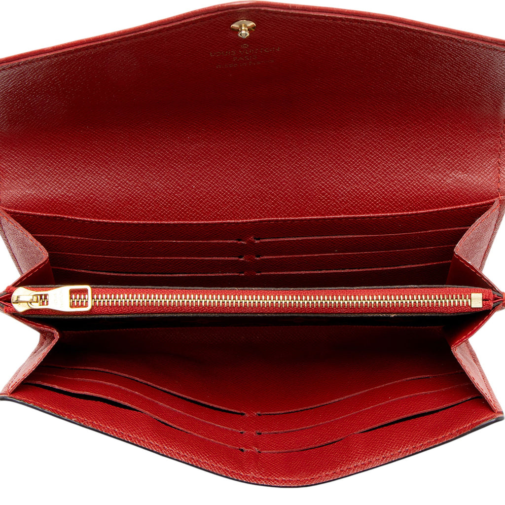 Louis Vuitton Monogram Canvas Sarah Retiro Wallet (SHF-SU5Lxq)